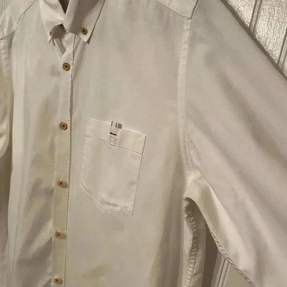 Ted Baker London 100% Cotton White Oxford Button Up Size 5 - Picture 8 of 14